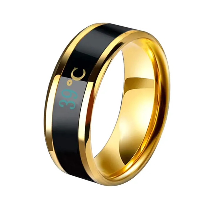 Earrings Yellow Chimes Yellow Chimes Band Ring for Mens Stainless Steel Ring for for Women Men Unisex 8
