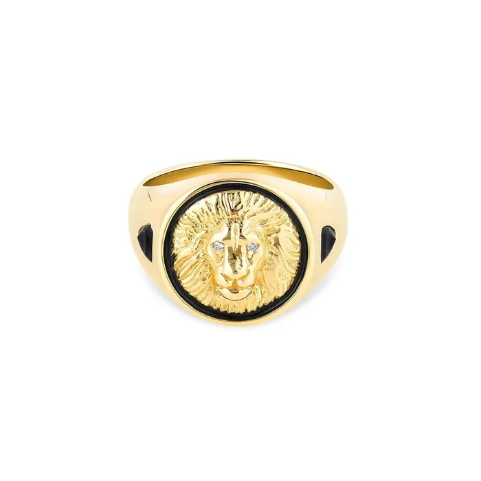 Rings Kate Collins Jewelry Courage Signet Ring