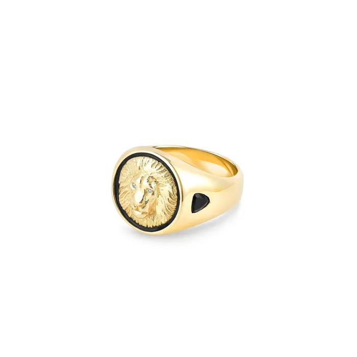 Rings Kate Collins Jewelry Courage Signet Ring