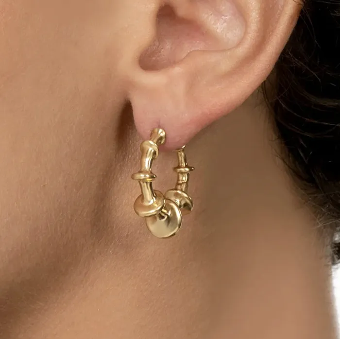 Chrona Mini Hoops Gold18k VRAM PreStyled Sets