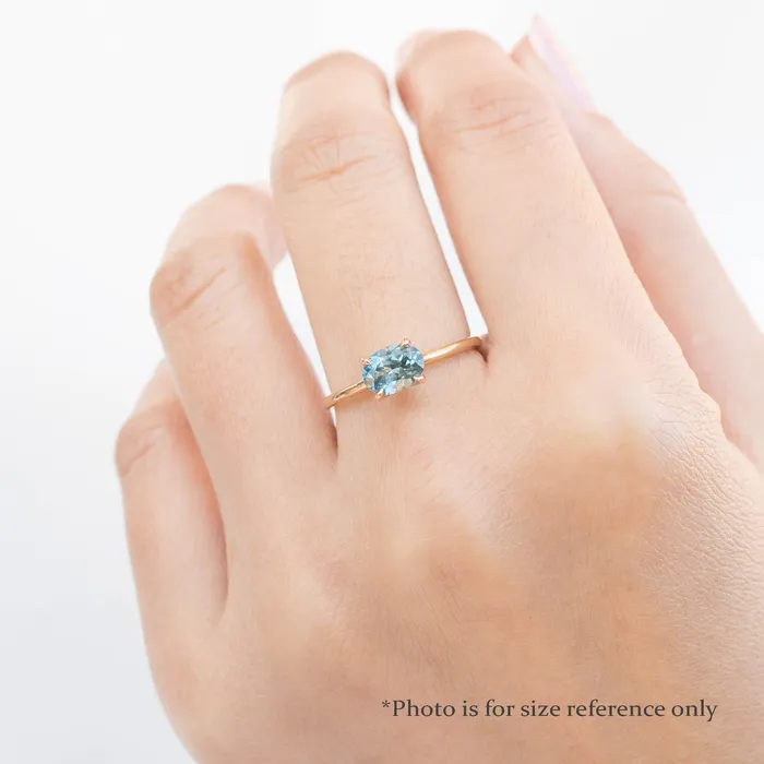 Envero Jewelry Rings Sara Ring 111ct Light Blue Oval Madagascar Sapphire 14K Rose Gold One of a kind Envero Jewelry Rings Sara Ring 111ct Light Blue Oval Madagascar Sapphire 14K Rose Gold One of a kind