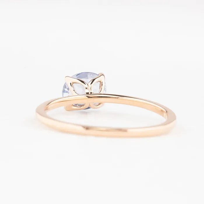 Envero Jewelry Rings Sara Ring 111ct Light Blue Oval Madagascar Sapphire 14K Rose Gold One of a kind Envero Jewelry Rings Sara Ring 111ct Light Blue Oval Madagascar Sapphire 14K Rose Gold One of a kind