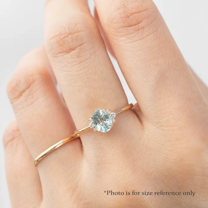 Rings Envero Jewelry Lena Ring 055ct Light Green Madagascar Sapphire 14K Rose Gold One of a kind Rings Envero Jewelry Lena Ring 055ct Light Green Madagascar Sapphire 14K Rose Gold One of a kind