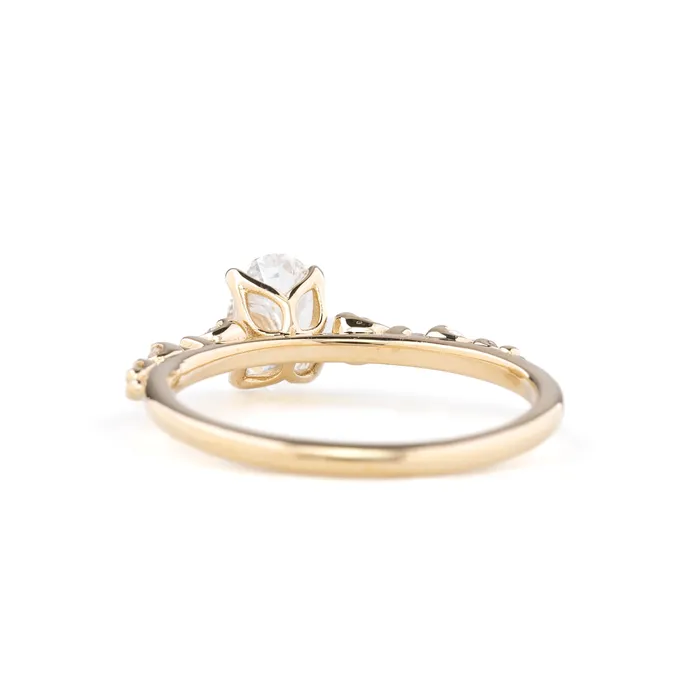 Rings Envero Jewelry Wisteria Ring 070ct Lab Diamond 14k Yellow Gold One of a kind Rings Envero Jewelry Wisteria Ring 070ct Lab Diamond 14k Yellow Gold One of a kind
