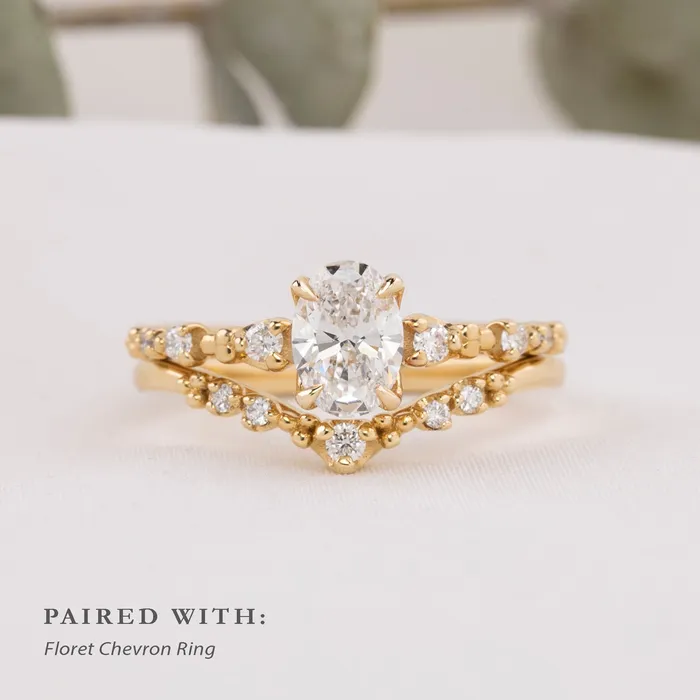 Rings Envero Jewelry Wisteria Ring 070ct Lab Diamond 14k Yellow Gold One of a kind Rings Envero Jewelry Wisteria Ring 070ct Lab Diamond 14k Yellow Gold One of a kind