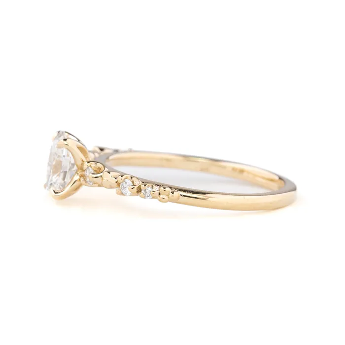 Rings Envero Jewelry Wisteria Ring 070ct Lab Diamond 14k Yellow Gold One of a kind Rings Envero Jewelry Wisteria Ring 070ct Lab Diamond 14k Yellow Gold One of a kind