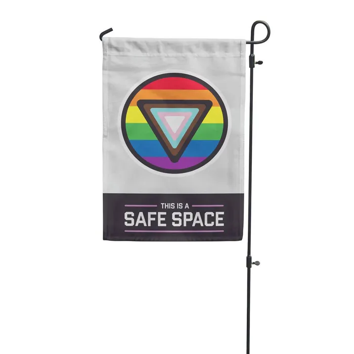 Safe Space Garden Flag Flags For Good Necklaces