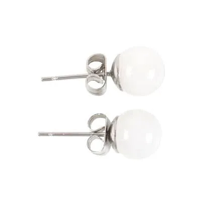 Something Different Wholesale Earrings Clear Quartz Semi Precious Crystal Earrings