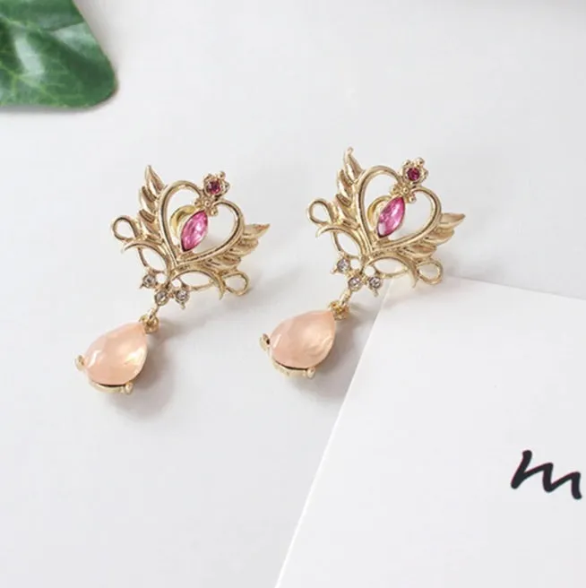 Sorasol Pink Sailor Earrings