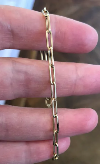 Zofia Day Paper Clip Bracelet Bracelets