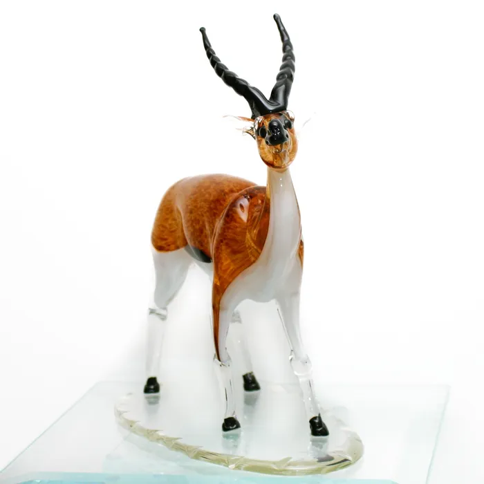 Barbaro Alessandro Necklaces Crystal and gold antelope Model B