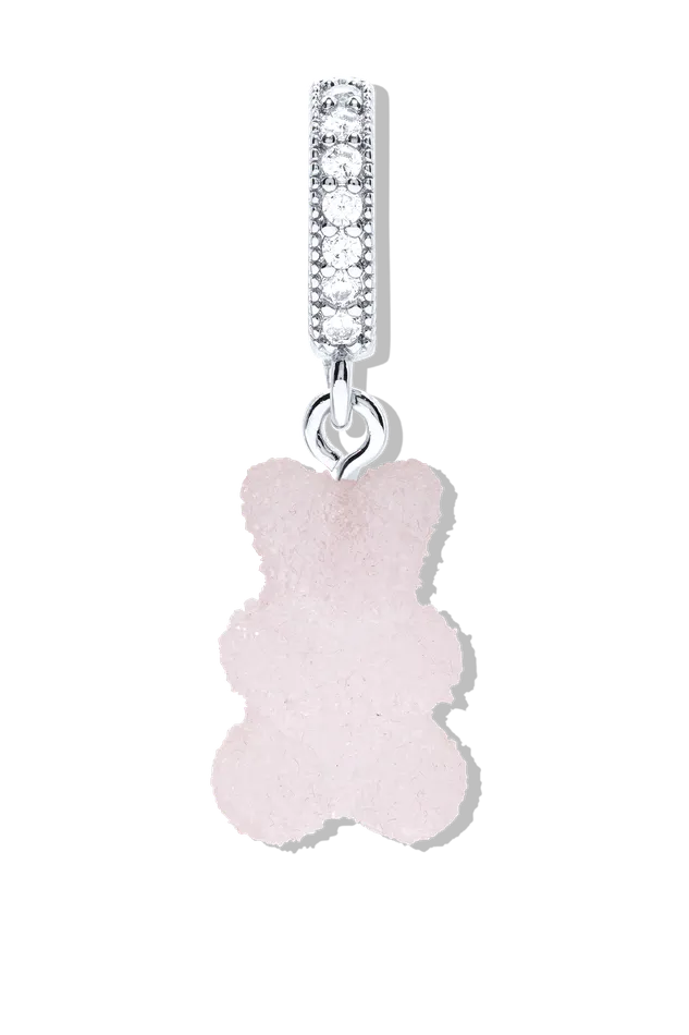 Crystal Haze Jewelry EU Rings Fizzy Nostalgia Bear Pave connector Silver plated Strawberry Crystal Haze Jewelry EU Rings Fizzy Nostalgia Bear Pave connector Silver plated Strawberry