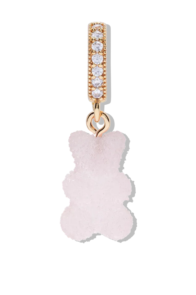 Crystal Haze Jewelry EU Rings Fizzy Nostalgia Bear Pave connector Strawberry