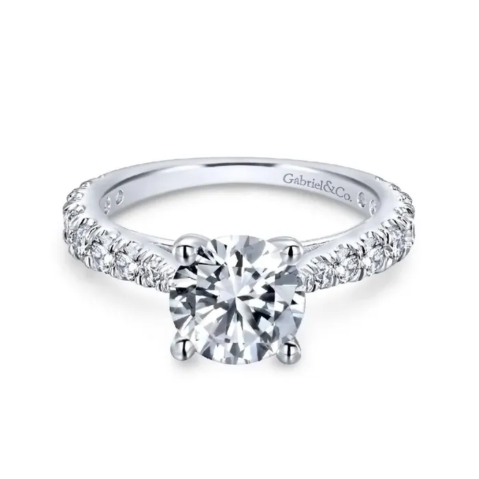 GABRIEL CO Rings Diamond SemiMount Ring