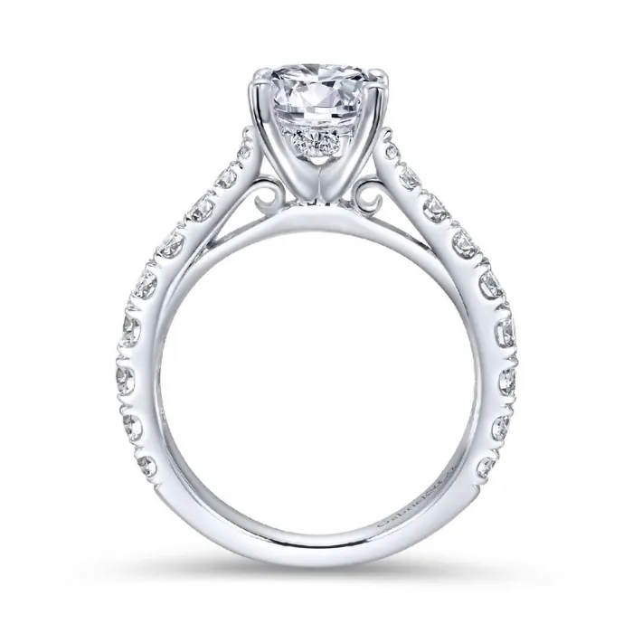 GABRIEL CO Rings Diamond SemiMount Ring