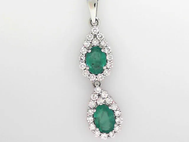 MALAKAN DIAMOND Necklaces Colored Stone Pendant