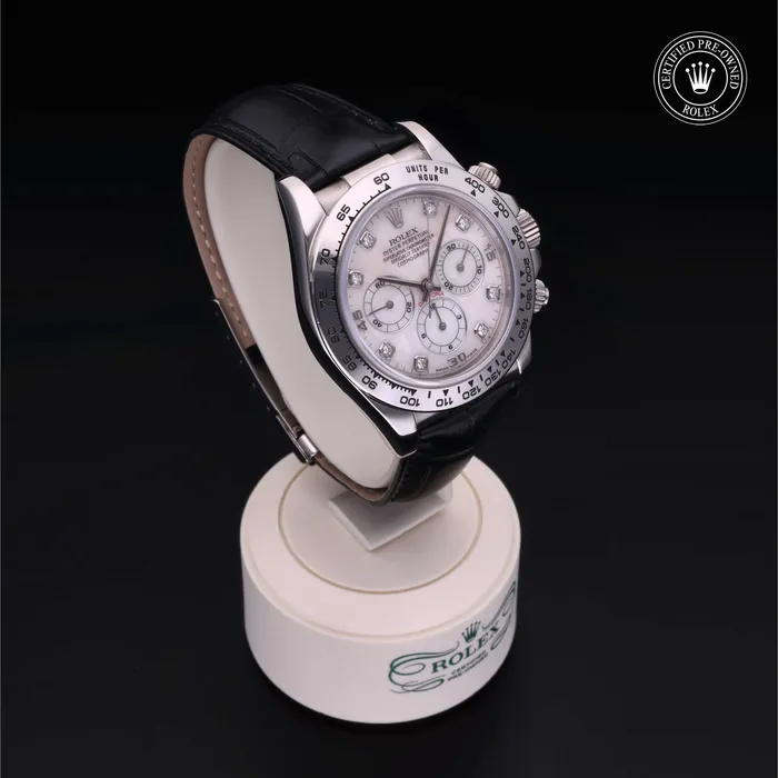 Oyster Perpetual Cosmograph Daytona Rolex Certified PreOwned Earrings