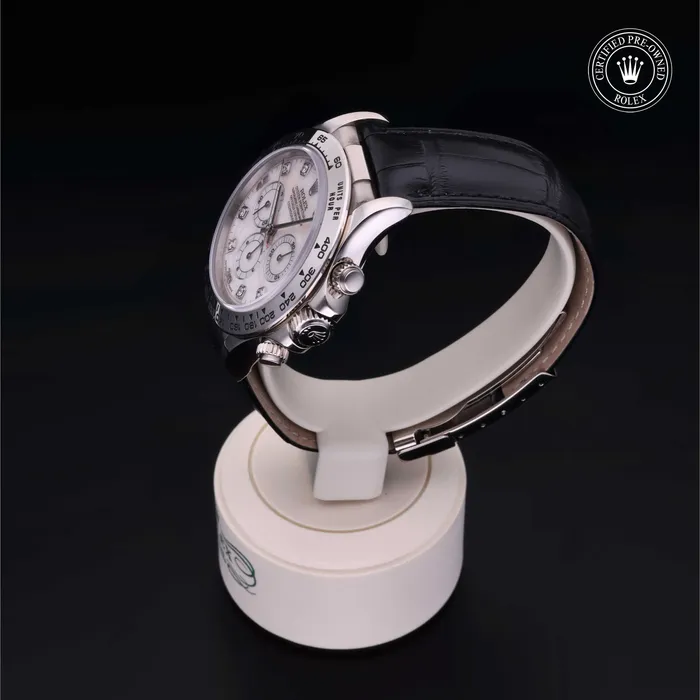 Oyster Perpetual Cosmograph Daytona Rolex Certified PreOwned Earrings