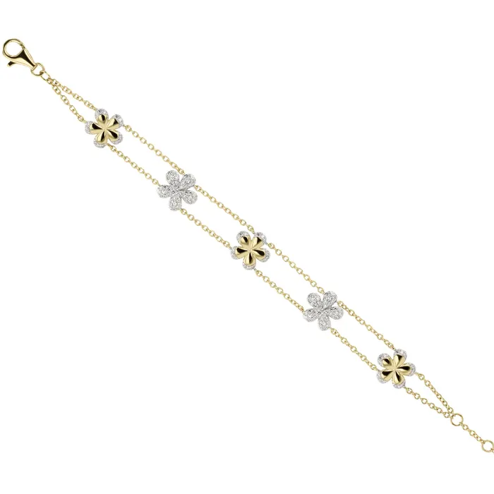 Phillips House Five Station Alternating ForgetMeNot Bracelet Bracelets