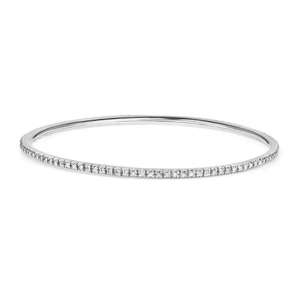 Polachecks Collection Bracelets Thin Diamond Bangle