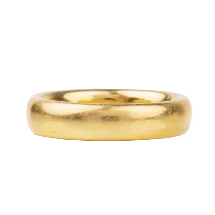 Rings Antique 22k gold Wedding Band Bell Bird Antiques