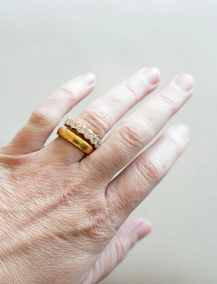 Rings Antique 22k gold Wedding Band Bell Bird Antiques