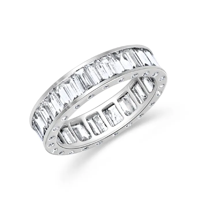 Rings Polachecks Collection Baguette Hidden Round Diamond Eternity Band 318tw Rings Polachecks Collection Baguette Hidden Round Diamond Eternity Band 318tw