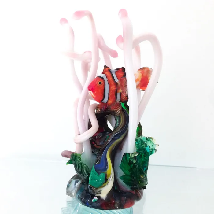Vianello Mauro Necklaces Clown fish and anemone