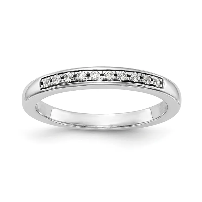 040ct CZ Solid Real 14k White Gold Wedding Wedding Band Ring Goldia Rings 040ct CZ Solid Real 14k White Gold Wedding Wedding Band Ring Goldia Rings