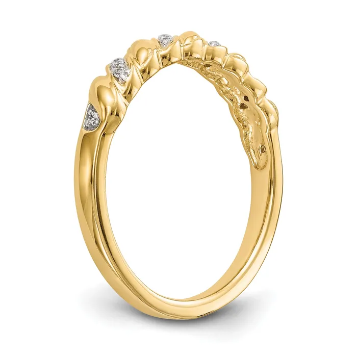 056ct CZ Solid Real 14K Wedding Wedding Band Ring Goldia Rings
