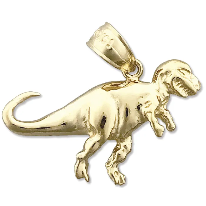 14K Gold T Rex Charm Goldia Charm Necklaces