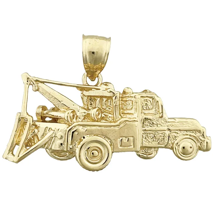 14K Gold Tow Truck Pendant Goldia PreStyled Sets