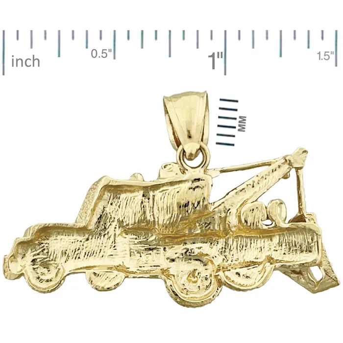 14K Gold Tow Truck Pendant Goldia PreStyled Sets