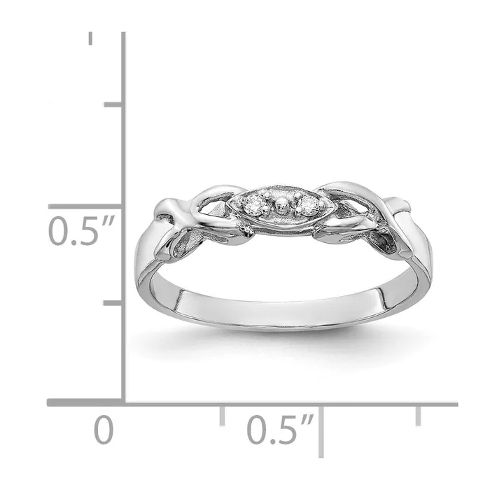 14k White Gold A Real Diamond ring Goldiacom Rings