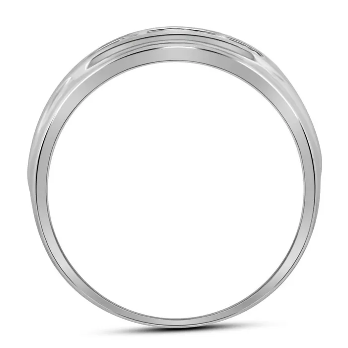 14k White Gold Round Diamond Wedding 5Stone Band Ring 110 Cttw gndatlanta Rings 14k White Gold Round Diamond Wedding 5Stone Band Ring 110 Cttw gndatlanta Rings