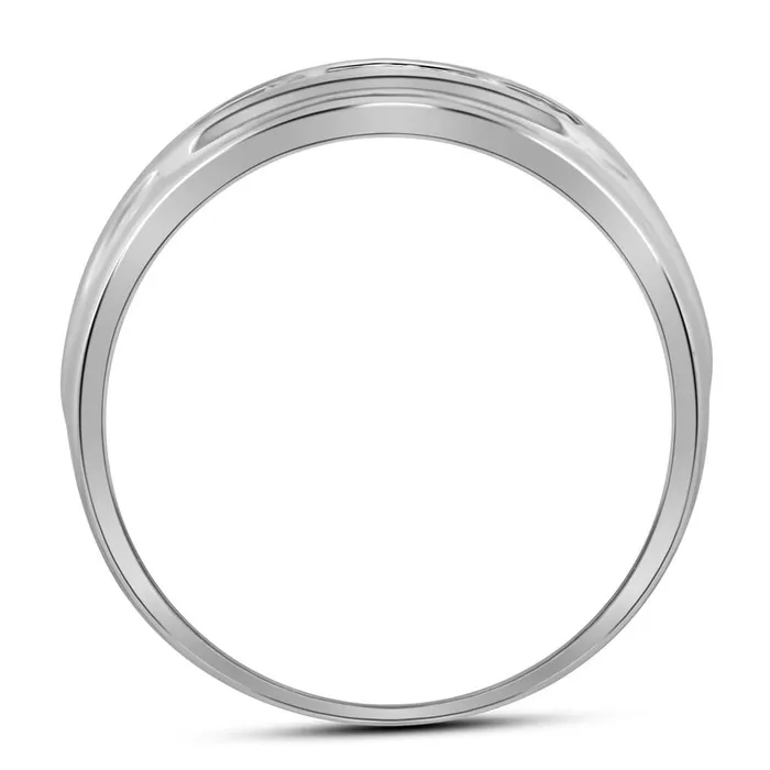 14k White Gold Round Diamond Wedding 5Stone Band Ring 110 Cttw gndatlanta Rings