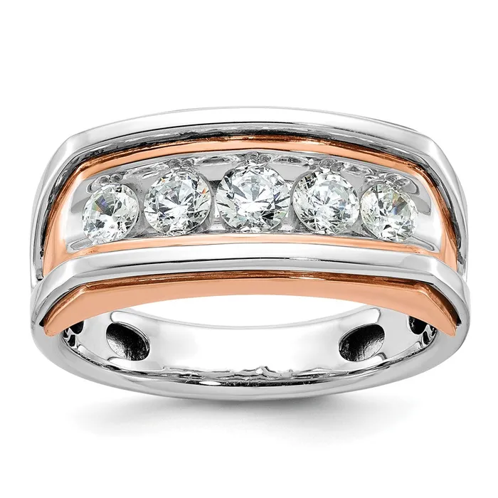 14k WhiteRose Gold Twotone Gold WhiteRose Gold Mens Diamond Ring Mounting Goldia Rings 14k WhiteRose Gold Twotone Gold WhiteRose Gold Mens Diamond Ring Mounting Goldia Rings