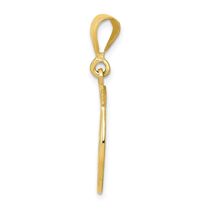 14k Yellow Gold Good Luck Clover Pendant Goldia PreStyled Sets