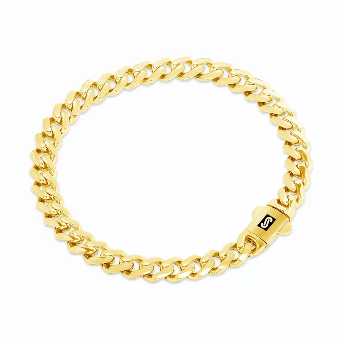 14K Yellow Gold Miami Cuban 5mm Royal Monaco Chain Bracelet 7 75 8 85 9 Goldiacom Bracelets 14K Yellow Gold Miami Cuban 5mm Royal Monaco Chain Bracelet 7 75 8 85 9 Goldiacom Bracelets