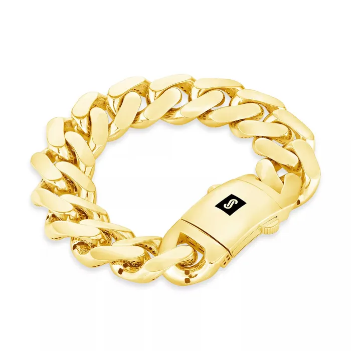 14K Yellow Gold Miami Cuban 9mm Royal Monaco Curb Link Chain Necklace 18 30 Goldiacom Necklaces