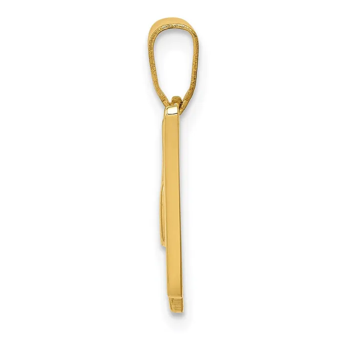 14k Yellow GoldY Script Letter W Initial Pendant Goldia Necklaces