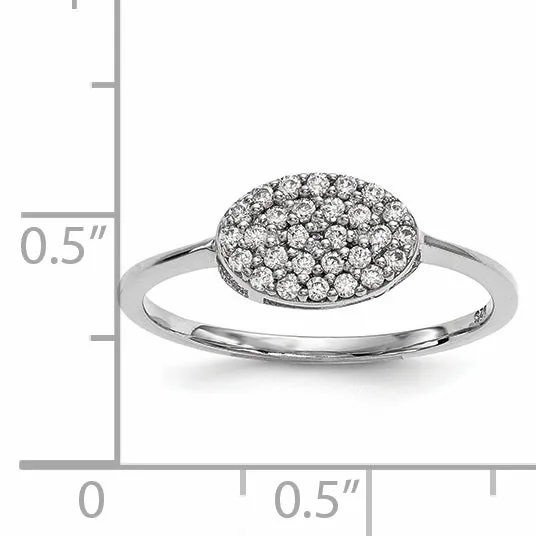 14kw Diamond Cluster Oval Ring Goldiacom Rings