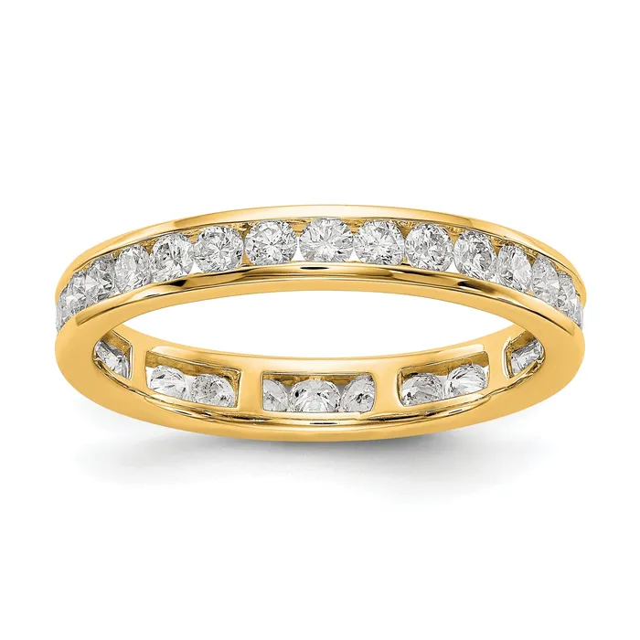 1Ct Natural Diamond Womens Eternity Wedding Band Ring in 14k Yellow Gold Goldiacom Rings 1Ct Natural Diamond Womens Eternity Wedding Band Ring in 14k Yellow Gold Goldiacom Rings