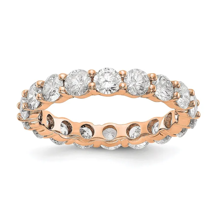30 Ct Natural Diamond Womens Eternity Anniversary Wedding Band Ring in 14k Rose Pink Gold Goldiacom Rings 30 Ct Natural Diamond Womens Eternity Anniversary Wedding Band Ring in 14k Rose Pink Gold Goldiacom Rings
