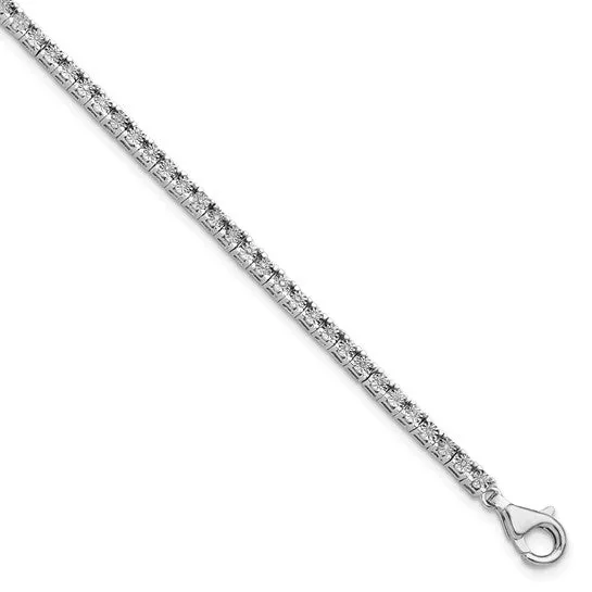 Bracelets Goldia 15 ct tw Natural Diamond Tennis Bracelet in 14K Gold Plated Sterling Silver Bracelets Goldia 15 ct tw Natural Diamond Tennis Bracelet in 14K Gold Plated Sterling Silver
