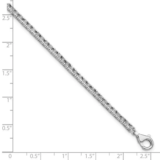 Bracelets Goldia 15 ct tw Natural Diamond Tennis Bracelet in 14K Gold Plated Sterling Silver Bracelets Goldia 15 ct tw Natural Diamond Tennis Bracelet in 14K Gold Plated Sterling Silver