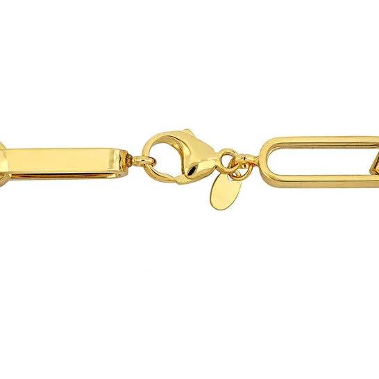 Bracelets JMS always Original Amour Alternate Link Bracelet in 14k Yellow Gold 8 in Bracelets JMS always Original Amour Alternate Link Bracelet in 14k Yellow Gold 8 in