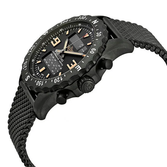 Bracelets JMS always Original Breitling Chronospace Black PVD Stainless Steel Mens Watch M7836622BD39SS Bracelets JMS always Original Breitling Chronospace Black PVD Stainless Steel Mens Watch M7836622BD39SS