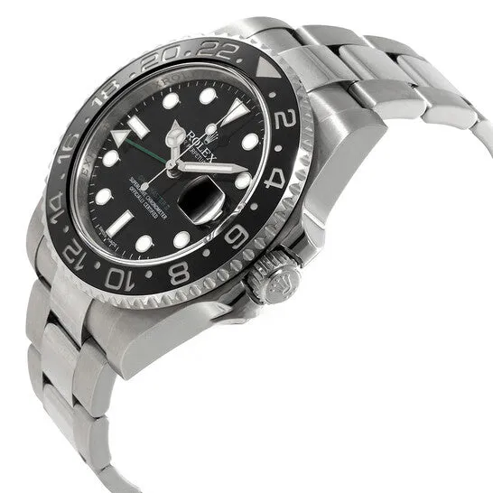Bracelets JMS always Original Preowned Rolex GMT Master II Black Index Dial Oyster Bracelet Steel Mens Watch 116710LN Bracelets JMS always Original Preowned Rolex GMT Master II Black Index Dial Oyster Bracelet Steel Mens Watch 116710LN