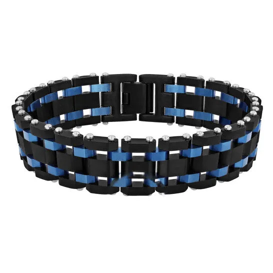 Bracelets JMS always Original Robert Alton Stainless Steel TwoTone Mens Link Bracelet Bracelets JMS always Original Robert Alton Stainless Steel TwoTone Mens Link Bracelet
